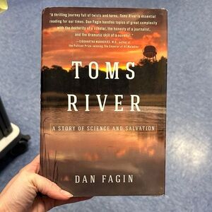 Tom’s River book- like new with some annotations- hard cover